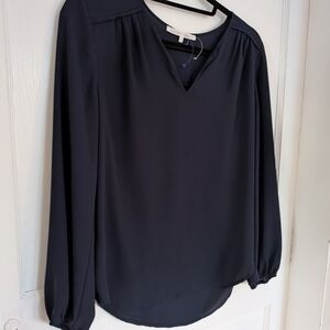 Violet & Claire Black Blouse